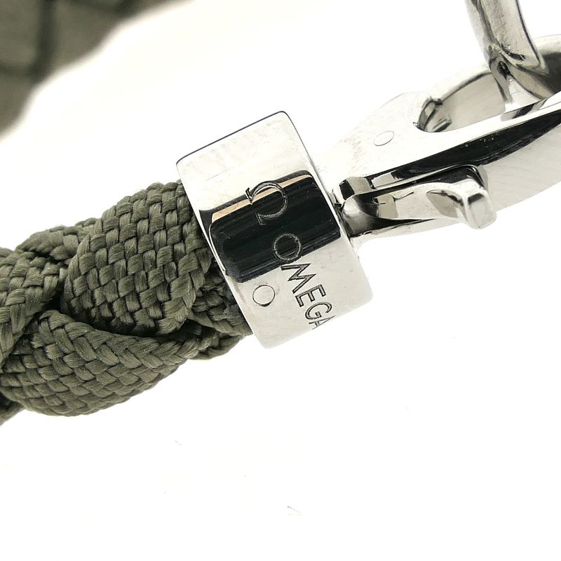 Image 6 of Omega Accessories; Sailing Bracelet; Khaki; Nylon; (M) 19cm
