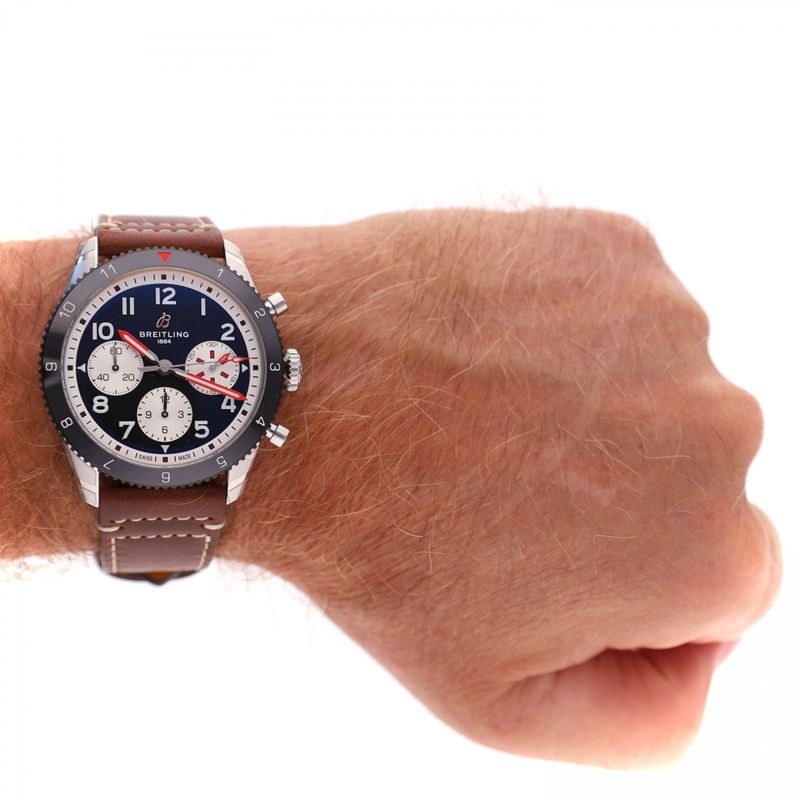 Image 15 of Breitling Classic AVI 'Mosquito' Chronograph; Automatic Men's Watch