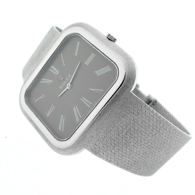 Image 3 of Rolex Cellini; Vintage 18k white gold men's watch