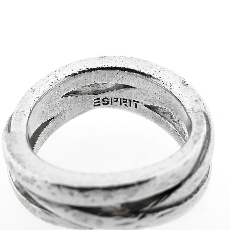 Image 6 of ESPRIT silver ring with zirconia.