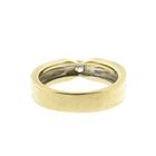 Image 4 of Two-tone gold ring with zirconia