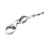 Image 5 of White gold ball link chain