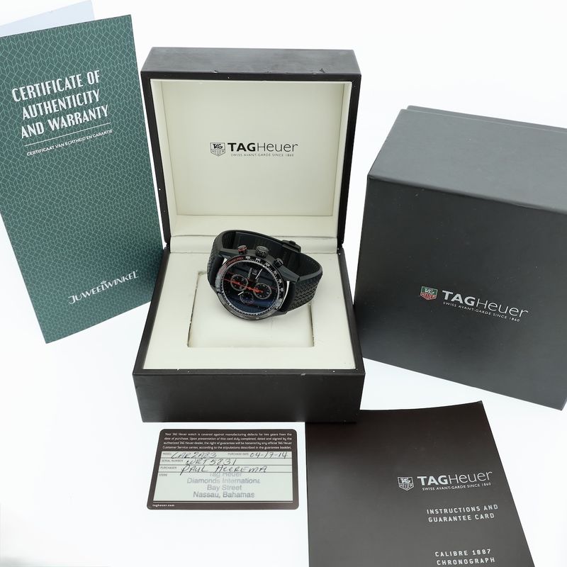 Image 18 of TAG Heuer Carrera 'Monaco Grand Prix' Limited Edition CAR2A83; Chronograph men's watch