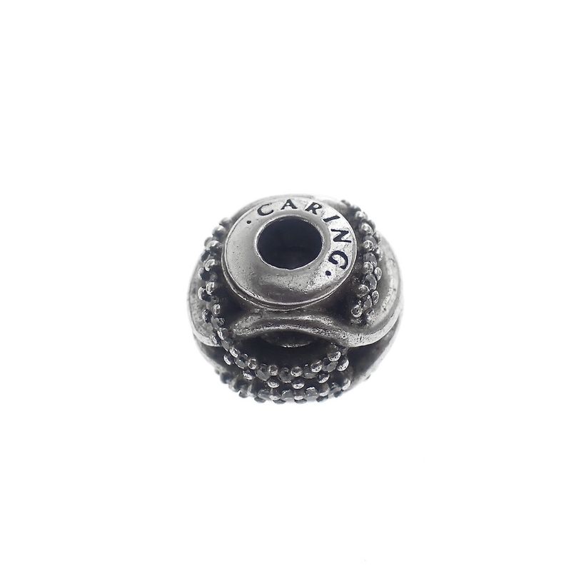 Image 3 of Pandora Essence charm; Silver; Caring