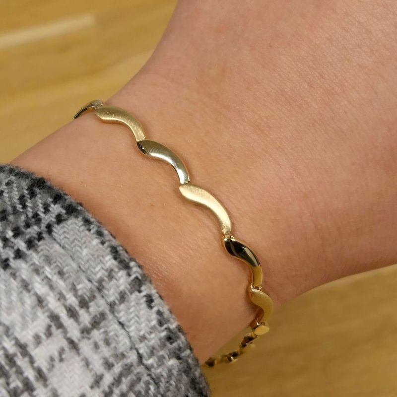 Image 9 of Gold fantasy link bracelet