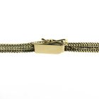 Image 3 of Gold herringbone link necklace