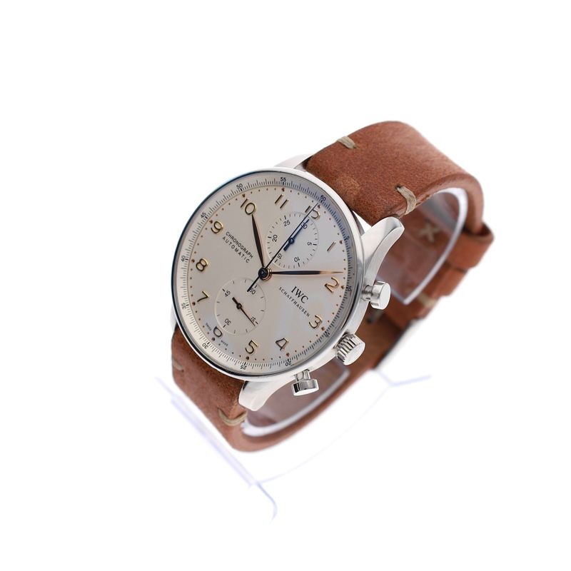 Image 3 of IWC Portuguese Chronograph IW3714-01; Automatic Men's Watch