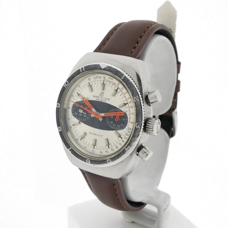 Image 2 of Breitling Sprint Chronograph; Vintage men's watch