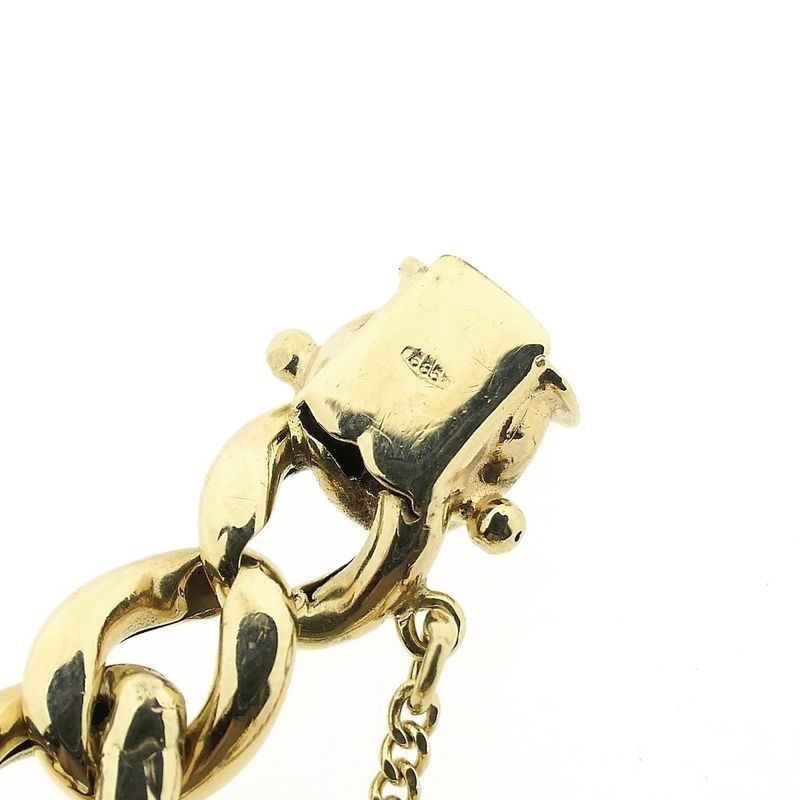 Image 6 of Gold gourmet link bracelet