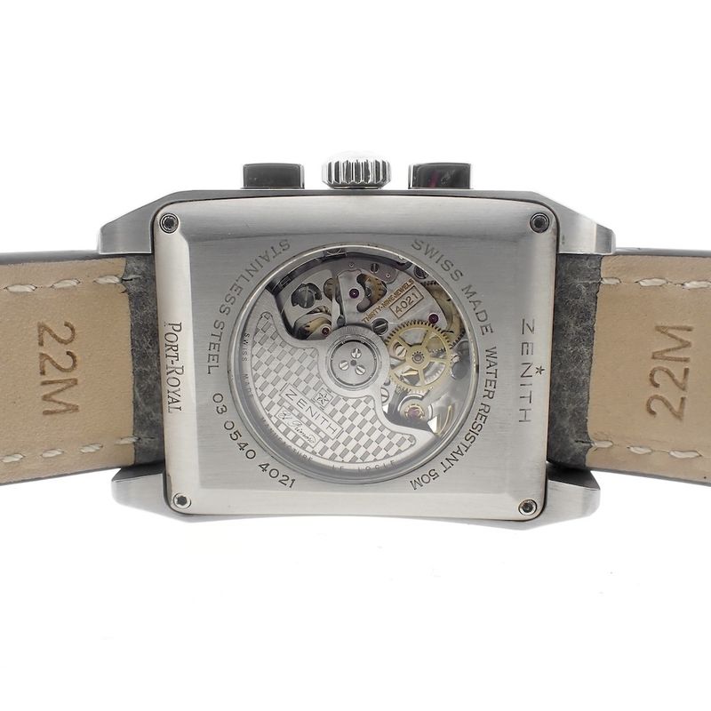 Image 6 of Zenith Grande Port Royal 'Open Heart'; Automatic chronograph men's watch