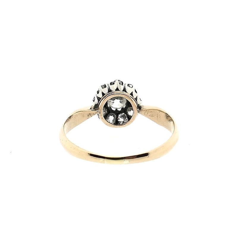 Image 4 of Rose gold ring with diamonds