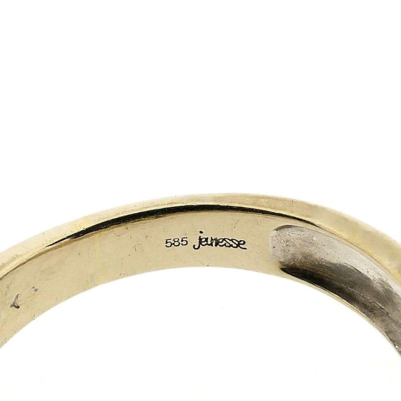 Image 6 of Two-tone gold ring with 0.06 ct. diamond | Jeunesse