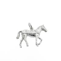 Silver charm/pendant of a horse