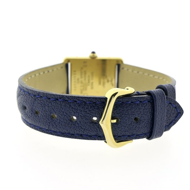 Image 10 of Cartier Tank 'Vermeil'; Women's watch