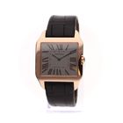 Afbeelding 9 van Cartier Santos Dumont 2650 W2006951; 18ct. Rosé Gouden Horloge