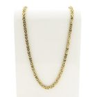 Image 1 of Two-tone flat gold king chain | 66.5 cm (2nd payment IN3)