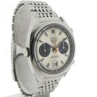 Image 3 of Heuer Carrera 1153; Vintage chronograaf heren horloge