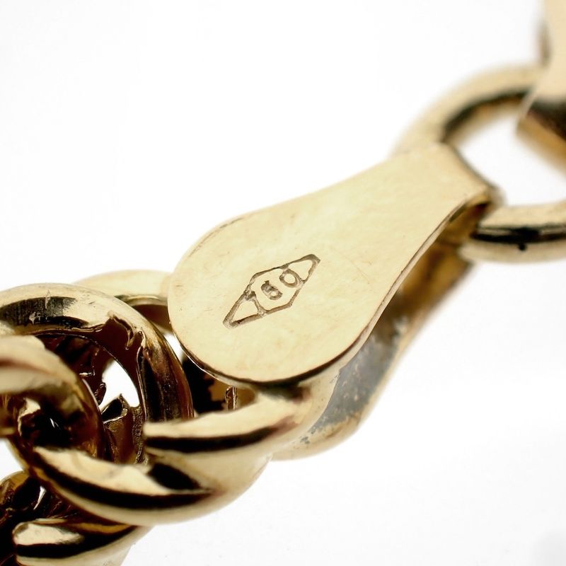 Image 9 of 18K Gold Twisted Link Chain | 61.5 cm