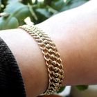 Image 2 of 8-karat fantasy link bracelet | 22 cm
