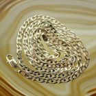 Image 2 of Gold Figaro link chain | 51 cm