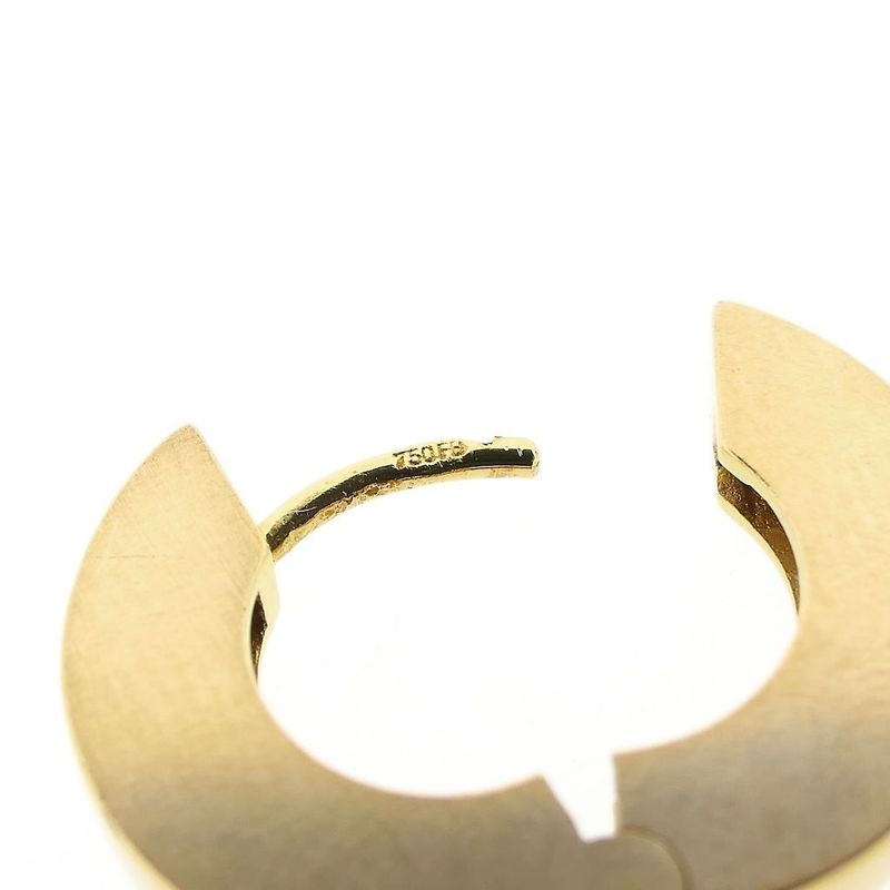 Image 6 of Gold Hoop Earrings