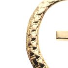 Image 2 of Gold oval pendant with cross