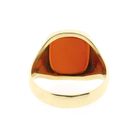 Image 6 of Gold signet ring with carnelian