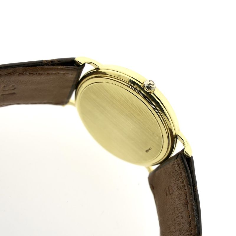 Image 11 of Omega Jubilee; Vintage 18k gold men's watch in full set