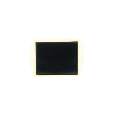 Image 2 of Gold men's signet ring with onyx