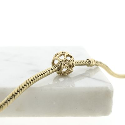 Image 1 of Pandora charm; Gold; Wanderlust