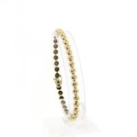 Gouden tennisarmband met diamant; 0,53 ct. 