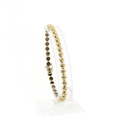 Afbeelding 1 van Gouden tennisarmband met diamant; 0,53 ct. 