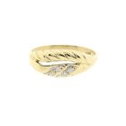 Image 2 of Gold ring with zirconia