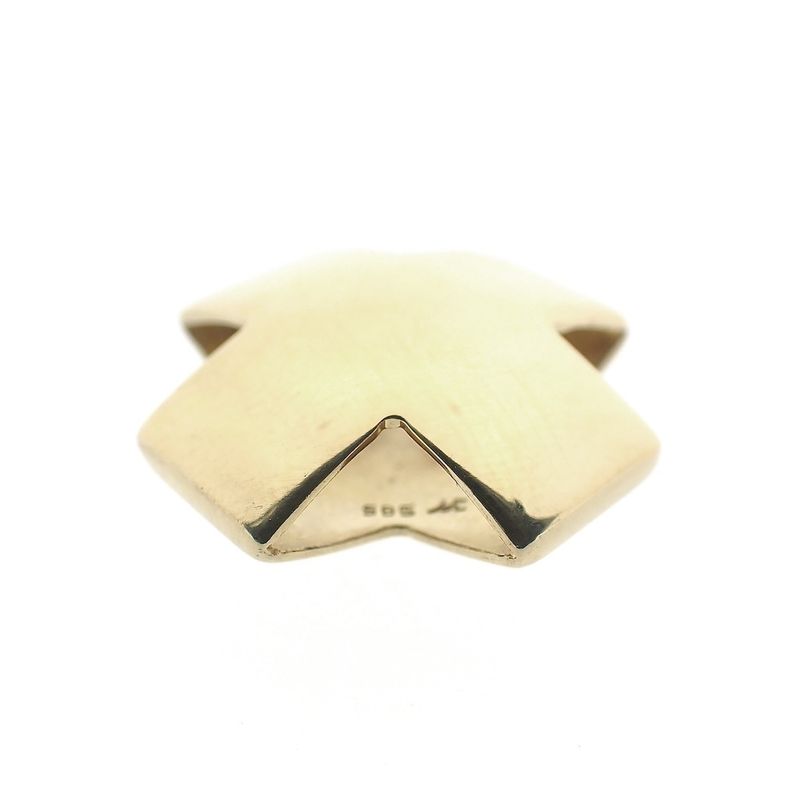 Image 5 of Gold pendant of an isosceles cross