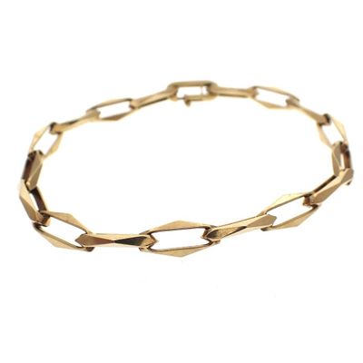 Image 1 of Gold closed for ever bracelet | 20 cm