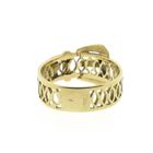 Image 4 of Gold ring from a belt with buckle | Vintage