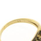 Image 8 of 9 crt. Vintage entourage ring with zirconia