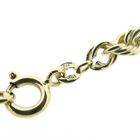 Image 5 of Gold twisted link necklace