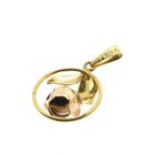 Image 6 of Two-tone gold pendant | Floral design
