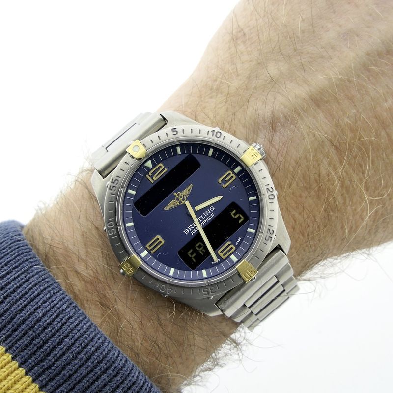 Image 10 of Breitling Aerospace; Men's pilot watch
