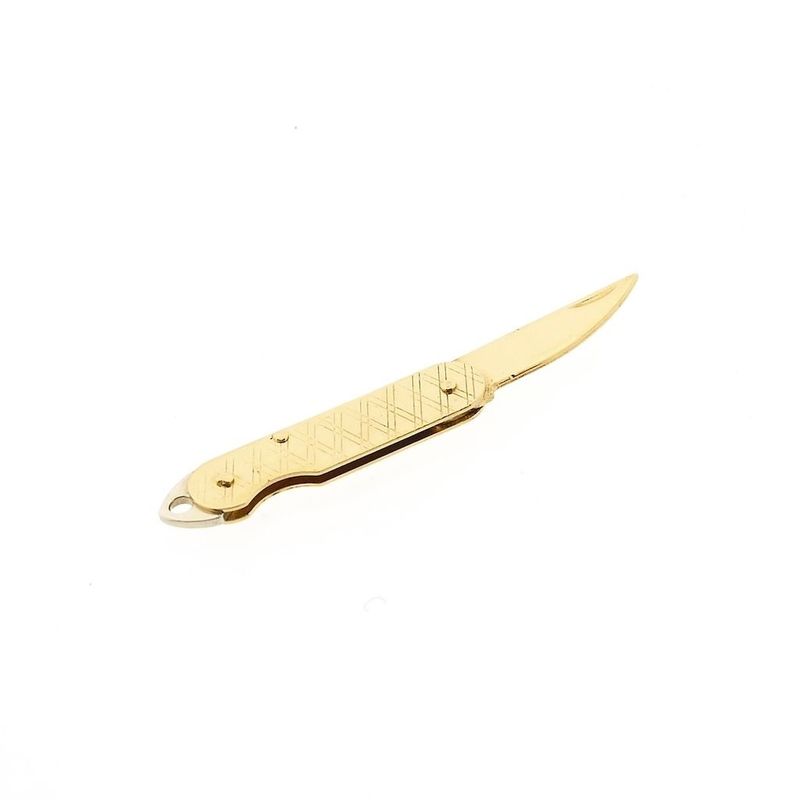 Image 3 of Minimalist Gold Pocket Knife