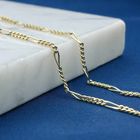 Image 2 of Golden Figaro link chain