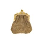 Image 1 of Antique gold purse with diamond | 0.64 ct.