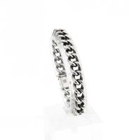 Silver Gourmet Chain Bracelet