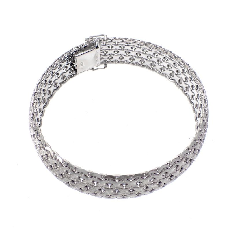 Image 6 of Exclusive white gold link bracelet