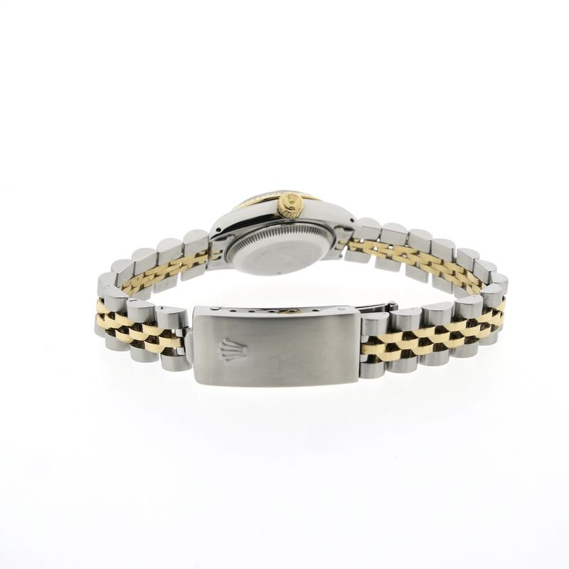 Image 14 of Rolex Lady-Datejust 26mm 69173; Vintage 18k gold/steel women's watch