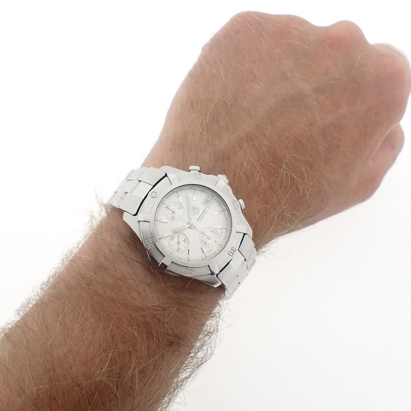Image 9 of Tag Heuer Aquaracer; Automatic chronograph watch