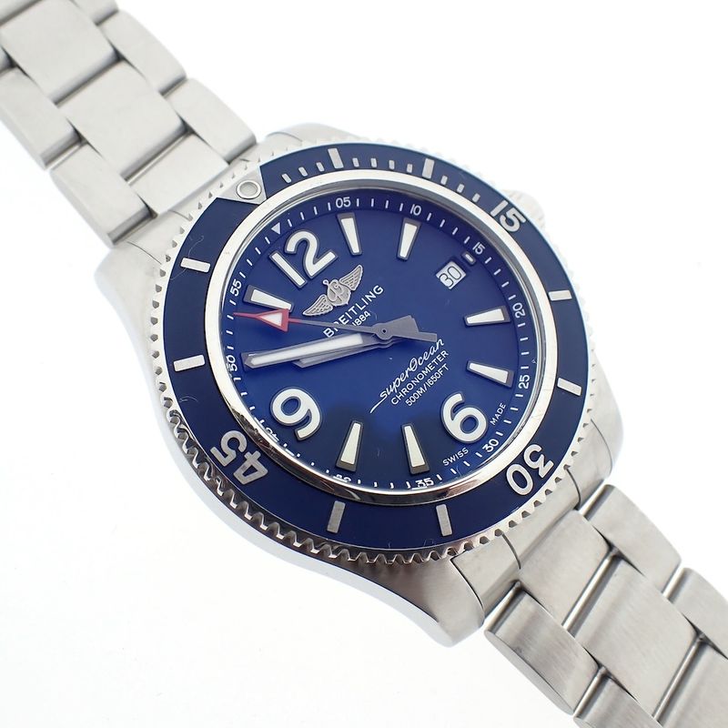 Image 8 of Breitling Superocean A17366; Men's diving watch