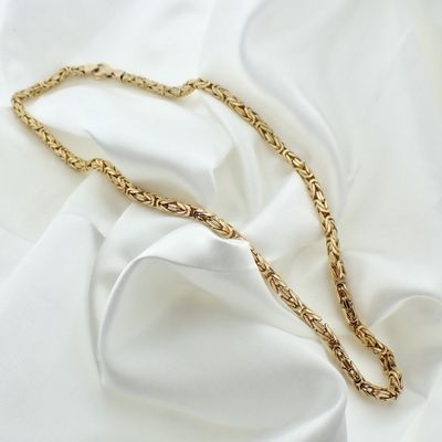 Solid gold king chain; Exclusive | 65 cm Image 2 of Solid gold king chain; Exclusive | 65 cm