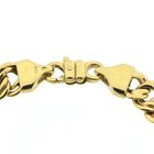 Image 5 of Gold flat Figaro/Prince of Wales bracelet